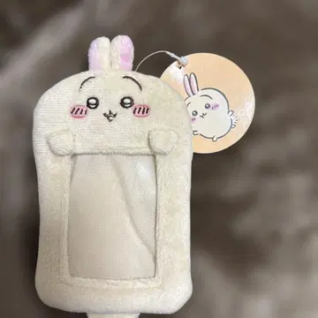 [ 새상품 택 포함 ] 치이카와 (먼작귀) 봉제 인형 카드 홀더 토끼