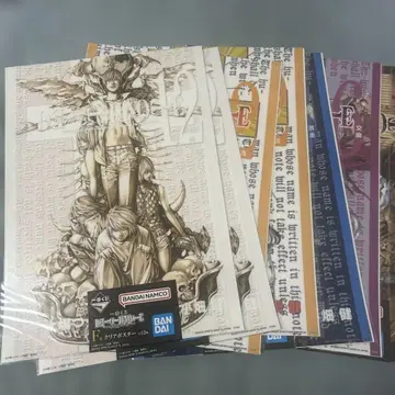 데스노트 DEATH NOTE F상 클리어 포스터 7장 묶음 판매