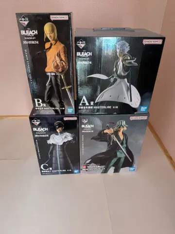 제일복권 BLEACH MASTERLISE 피규어 4종 세트