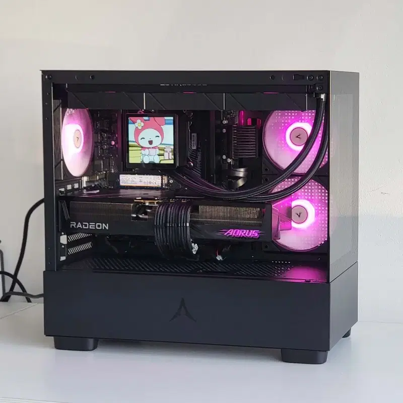 9800X3D 9070XT 어로스 엘리트 컴퓨터 본체 아이온 PC 배그