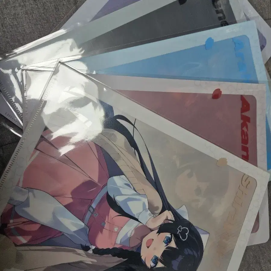스텔라이브 특전 클리어 화일 판매