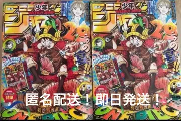 주간 소년 점프 2026년 33호 ONE PIECE 부록 카드 포함 2권