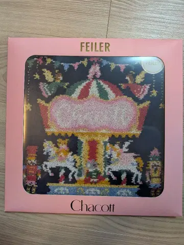 Chacott x FEILER 차코트 페일러 홀리데이 시즌 손수건