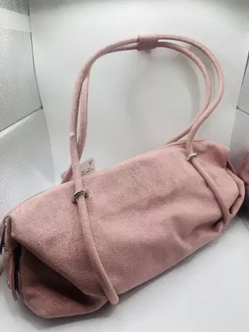 LE TALON gather oblong bag 핑크