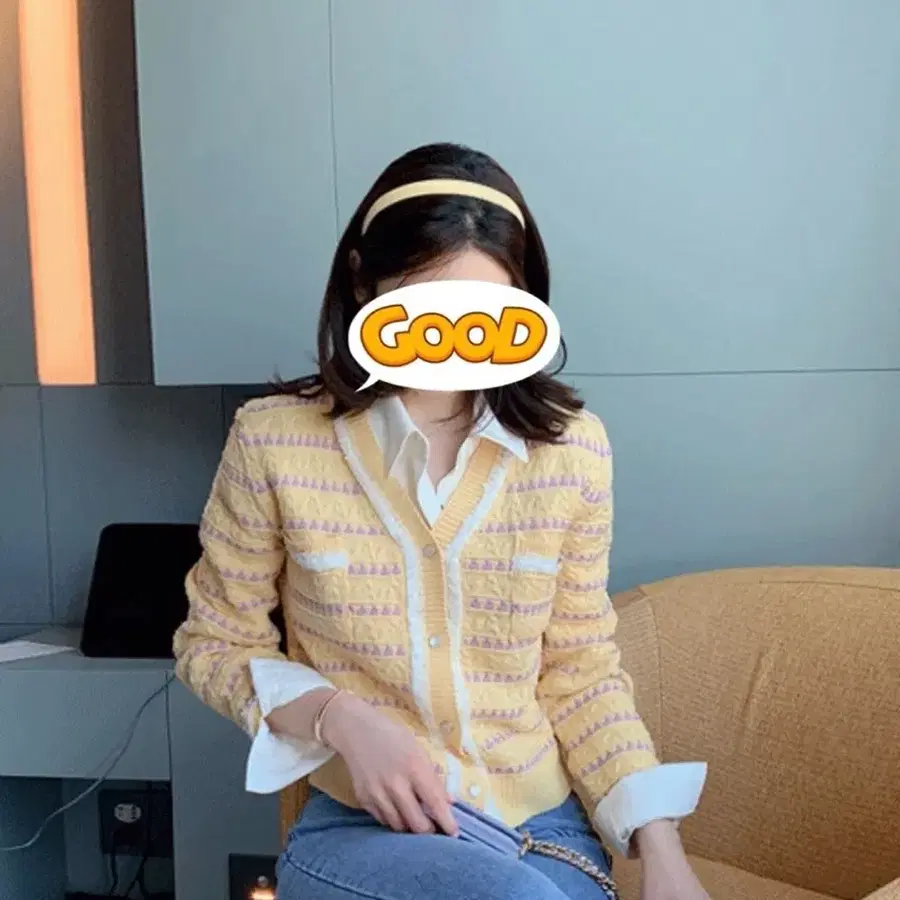 (민스샵) 파스텔 가디건
