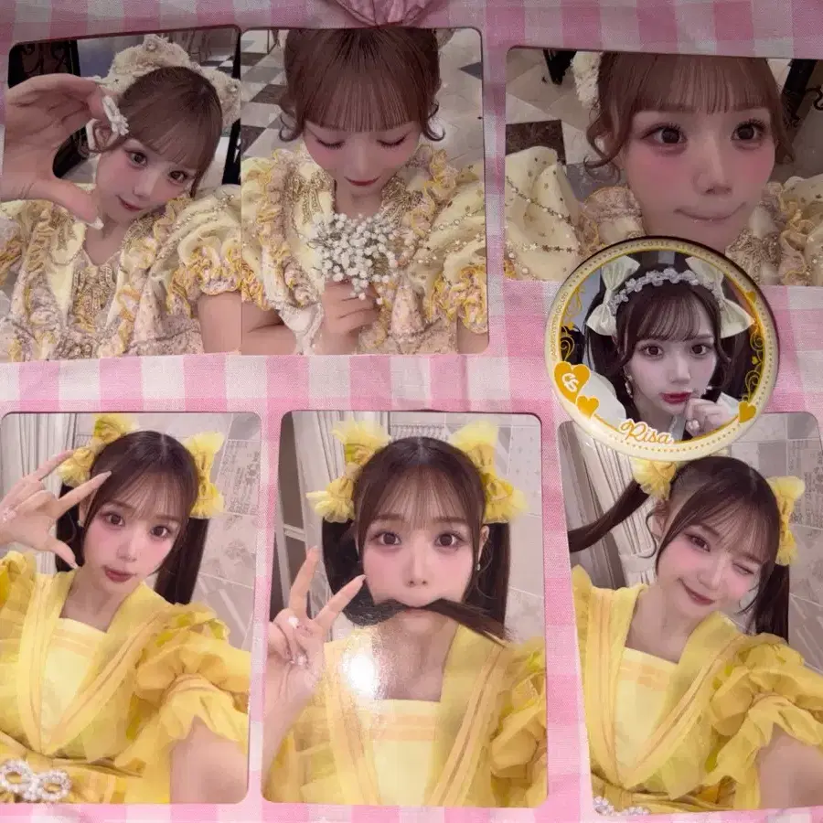 큐티스트리트 큐스토 후루사와 리사 후리 트레카 포카 뱃지 내한