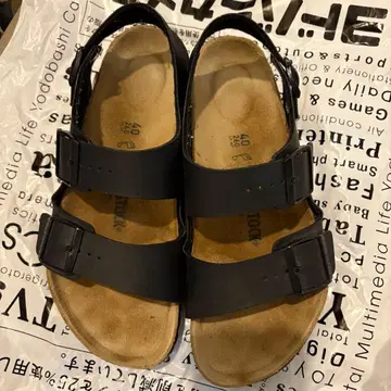버켄스탁 밀라노 크로스타운 샌들 26cm 가죽