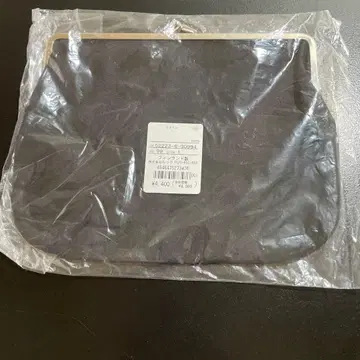 마리메꼬 가마구치 파우치 블랙
