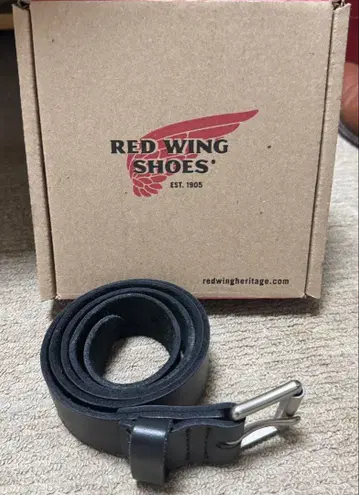 RED WING 레드윙 96503 가죽 벨트 블랙 34인치
