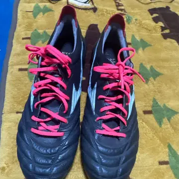 MIZUNO 축구 스파이크 블랙