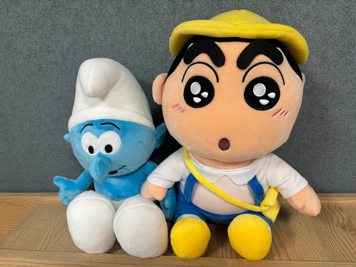 짱구 스머프 인형 세트