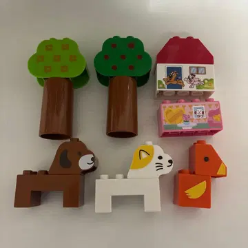 호빵맨 블록 라보 동물 세트