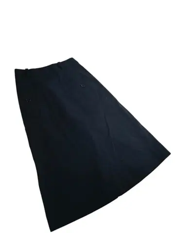 마가렛 하우엘 트윌 스커트 블랙