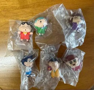 짱구는 못말려(크레용 신짱) 스키스키 미니 피규어 6체 세트