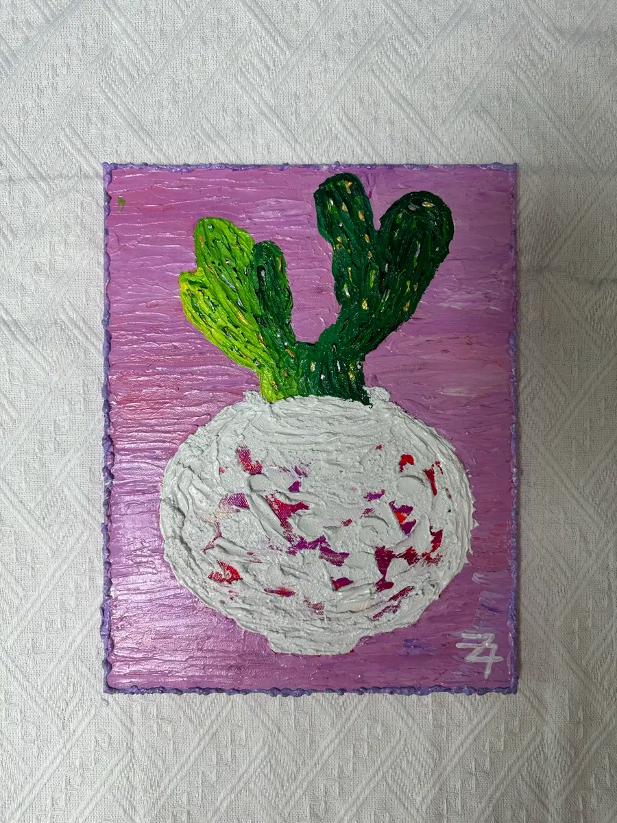 작가 지크의 선인장 그림