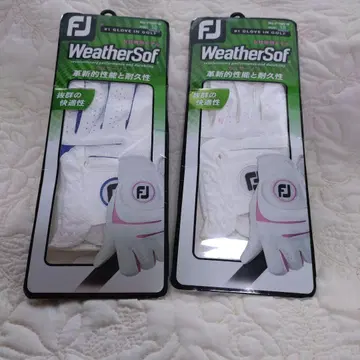 FootJoy WeatherSof 여성용 골프 그로브 2장 세트