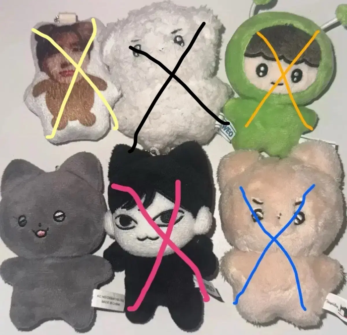 더보이즈 인형 영훈 현재 주연 왹빵이 빵꼬미 쭈톨이 마물쭈 횬도리