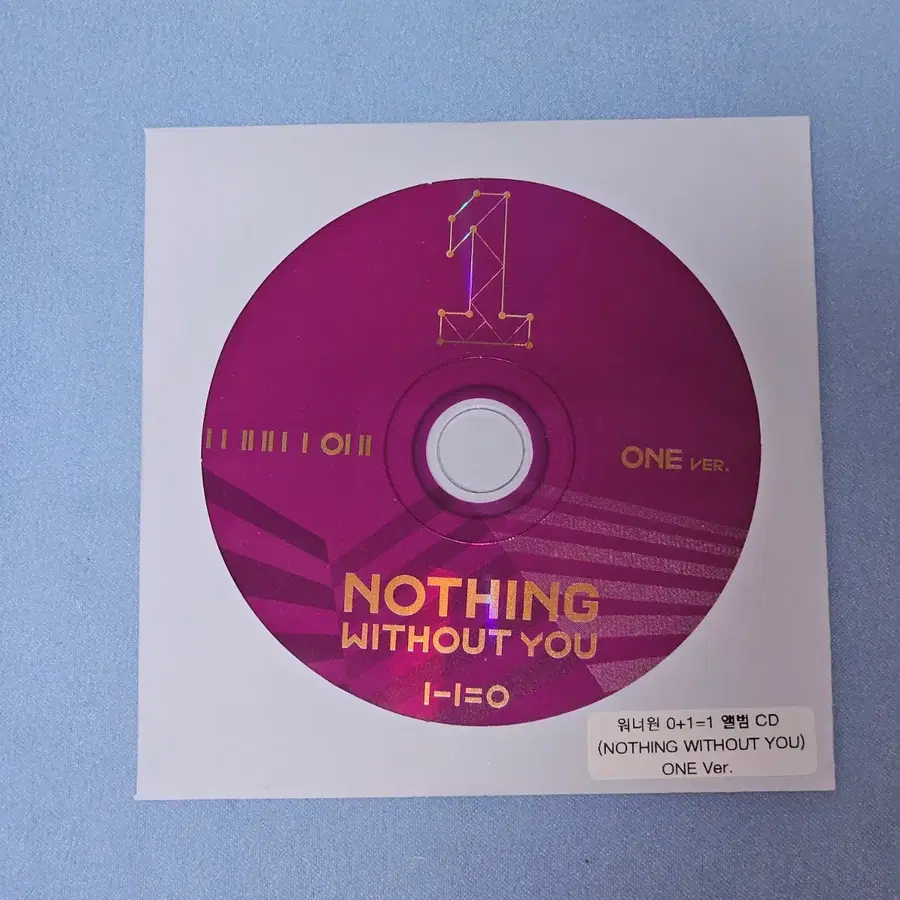 워너원 1-1=0 앨범 CD (ONE 버전)