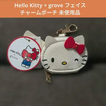 Hello Kitty grove 페이스 참 파우치