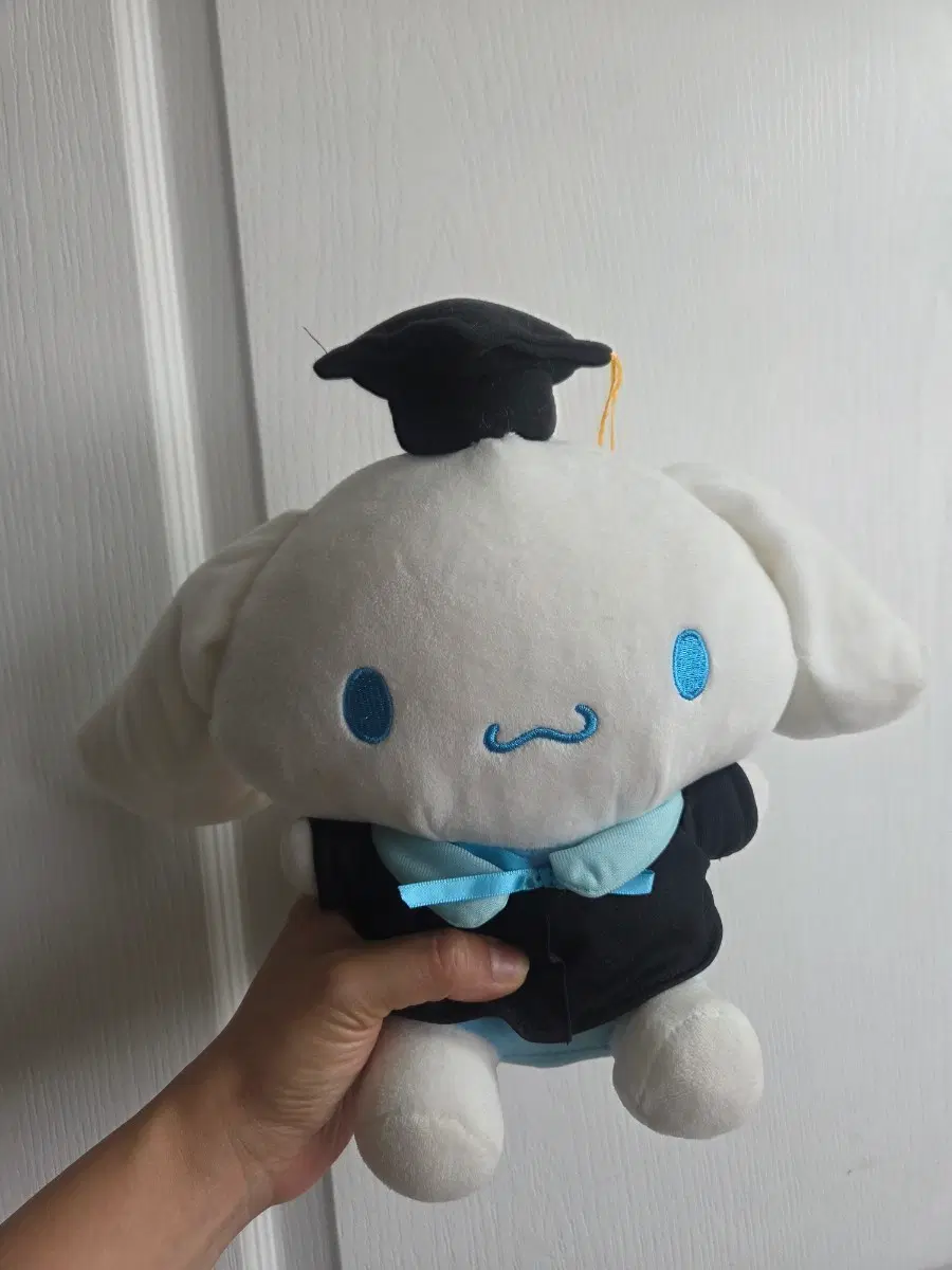 산리오 시나모롤 인형 졸업가운