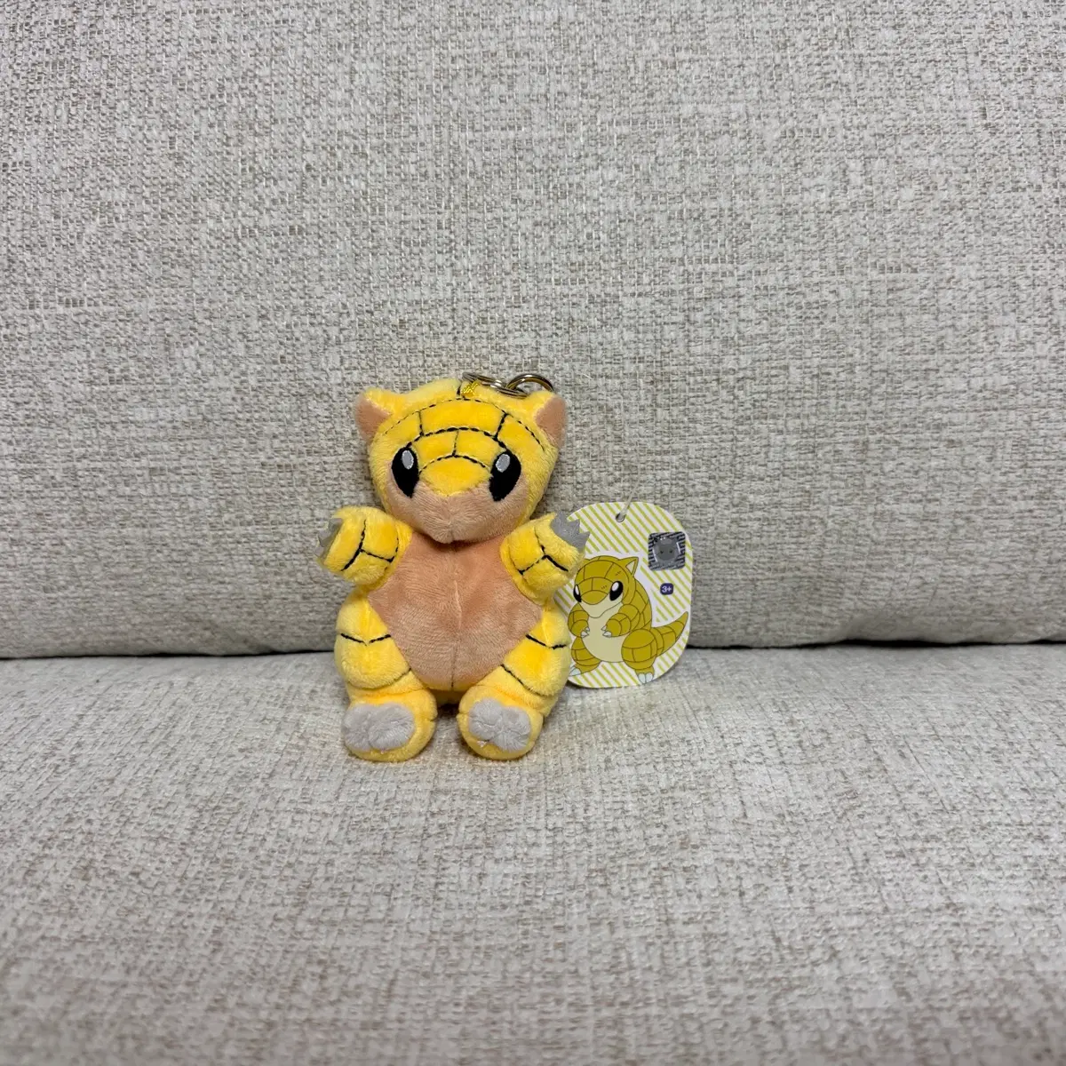 정품 포켓몬 모래두지 8cm 키링 인형