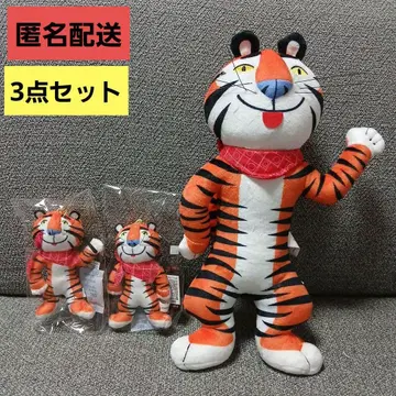 켈로그 BIG 봉제 인형 토니 더 타이거 아카이브 마스코트 3종 세트