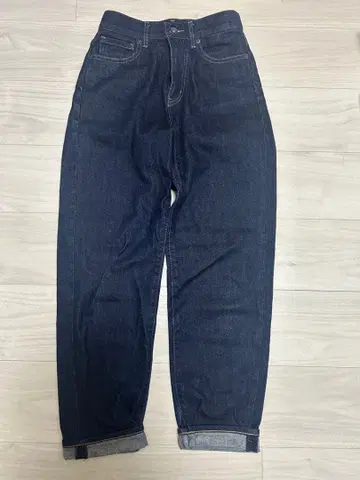 UNIQLO 여성용 인디고 데님 팬츠 와이드 실루엣 가격 인하