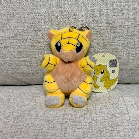 정품 포켓몬 모래두지 8cm 키링인형
