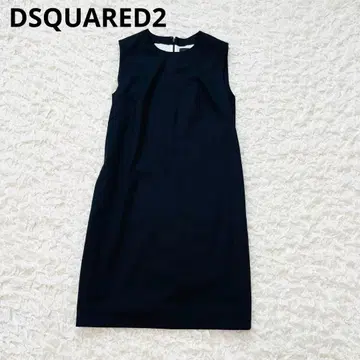 컨디션 최상 DSQUARED2 디스퀘어드 블랙 심플 원피스 이탈리아제 M