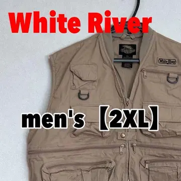 A726 [ White River ] 낚시용 조끼 [ 2XL ]