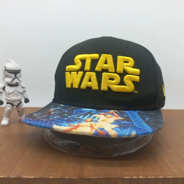 뉴에라 키즈 스냅백 스타워즈 콜라보 한정판 9FIFTY 블랙