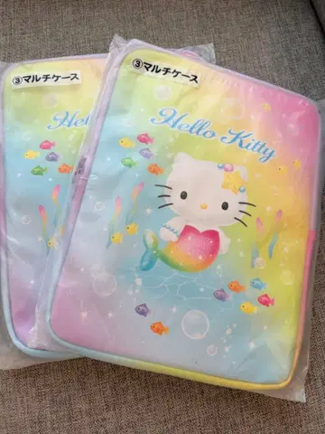 [새상품] Hello Kitty 키티 뽑기 멀티 케이스 2세트