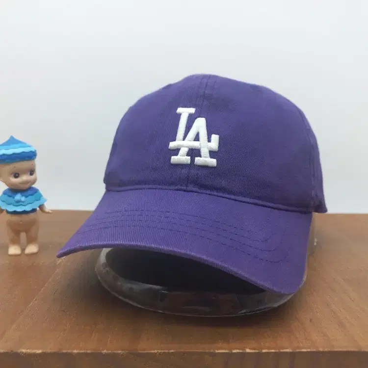 MLB 엠엘비 키즈 LA다저스 야구모자 볼캡 퍼플