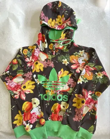 adidas Originals 꽃무늬 후드티 사이즈 L