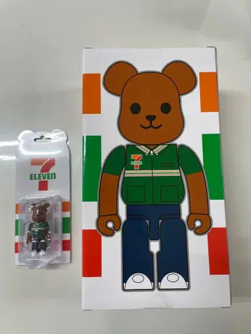 BE@RBRICK 베어브릭 400% 100% 세븐일레븐 7-11