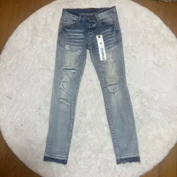 [초레어품] PURPLE BRAND 슬림핏 데님 28 P001