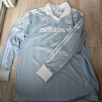 adidas 긴팔 셔츠 라이트 블루