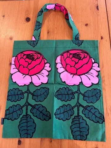 최종 가격 Marimekko 마라이스루스 일본 한정판 원단 토트 마리메꼬