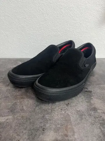 VANS SKATEBOARDING 슬립온 올 블랙 27.5cm