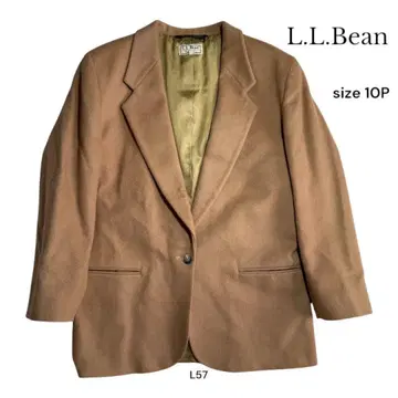 엘엘빈 L.L.Bean 테일러드 자켓 카멜 10P L57