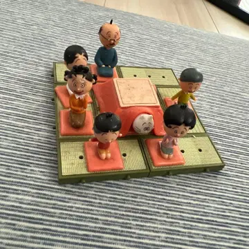 코카콜라 사자에상 일가단란 찻간 피규어