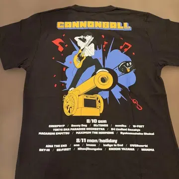 새상품 CANNONBALL 2025 티셔츠 여성용 M 캐논걸