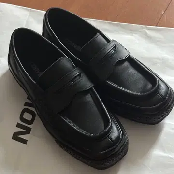 컨버스 올스타 스퀘어토 로퍼 블랙