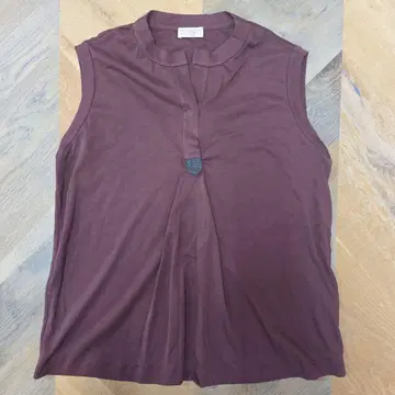 Brunello Cucinelli 슬리브리스 상의 이탈리아제 y53