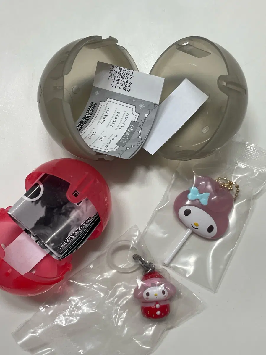 산리오 마이멜로디 딸기 메지루시, 캔디 키링 가챠