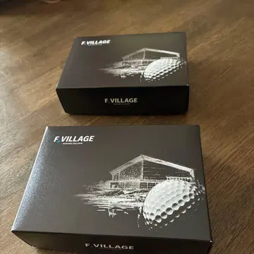 F VILLAGE 골프공 6개입 2상자 홋카이도 일본햄 파이터즈