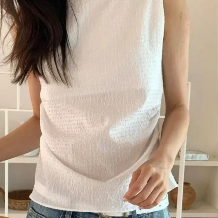 에프터먼데이 블라우스 나시