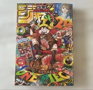 주간 소년 점프 33호 ONE PIECE 부록 카드 포함