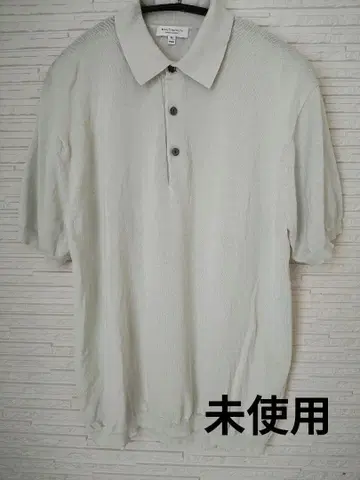 미사용 유나이티드 애로우즈 천축 페이퍼 피케 셔츠