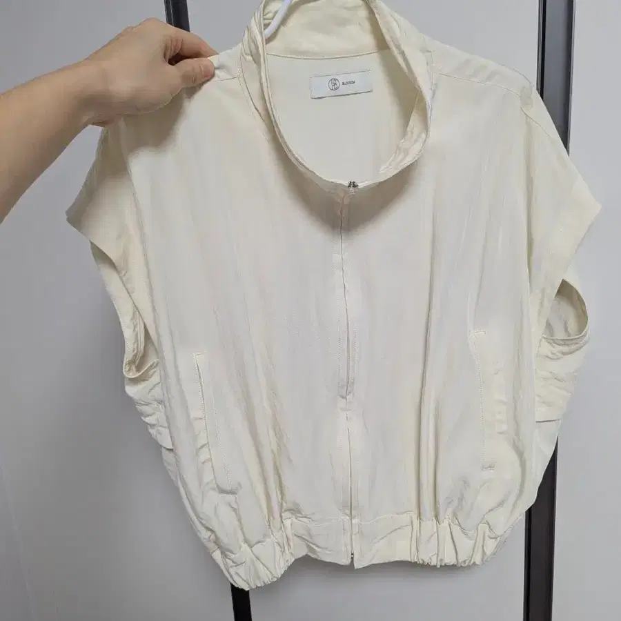 블로썸 블러썸 blossom 몬드 반팔 블루종 크림 s 새상품